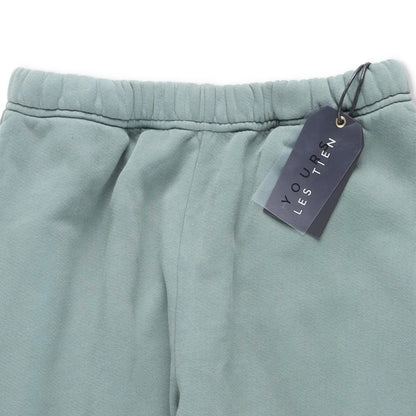 LES TIEN Mens Joggers Relaxed Fit Cotton Grey Elastic Waist Size XS RRP200 — View 6