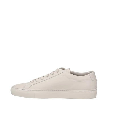 COMMON PROJECTS Womens Trainers Grey Leather Low Top Lace Up Rubber UK 4 RRP 395 — View 4