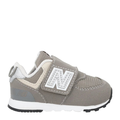 NEW BALANCE Unisex Kids 574 Evergreen Trainers Gray Strappy Infant UK 2.5 RRP 55