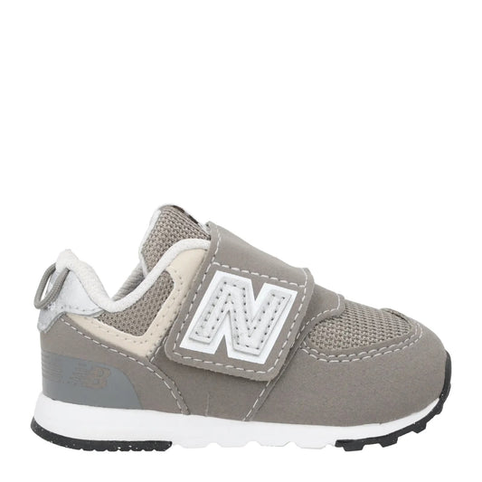 NEW BALANCE Unisex Kids 574 Evergreen Trainers Gray Strappy Infant UK 2.5 RRP 55