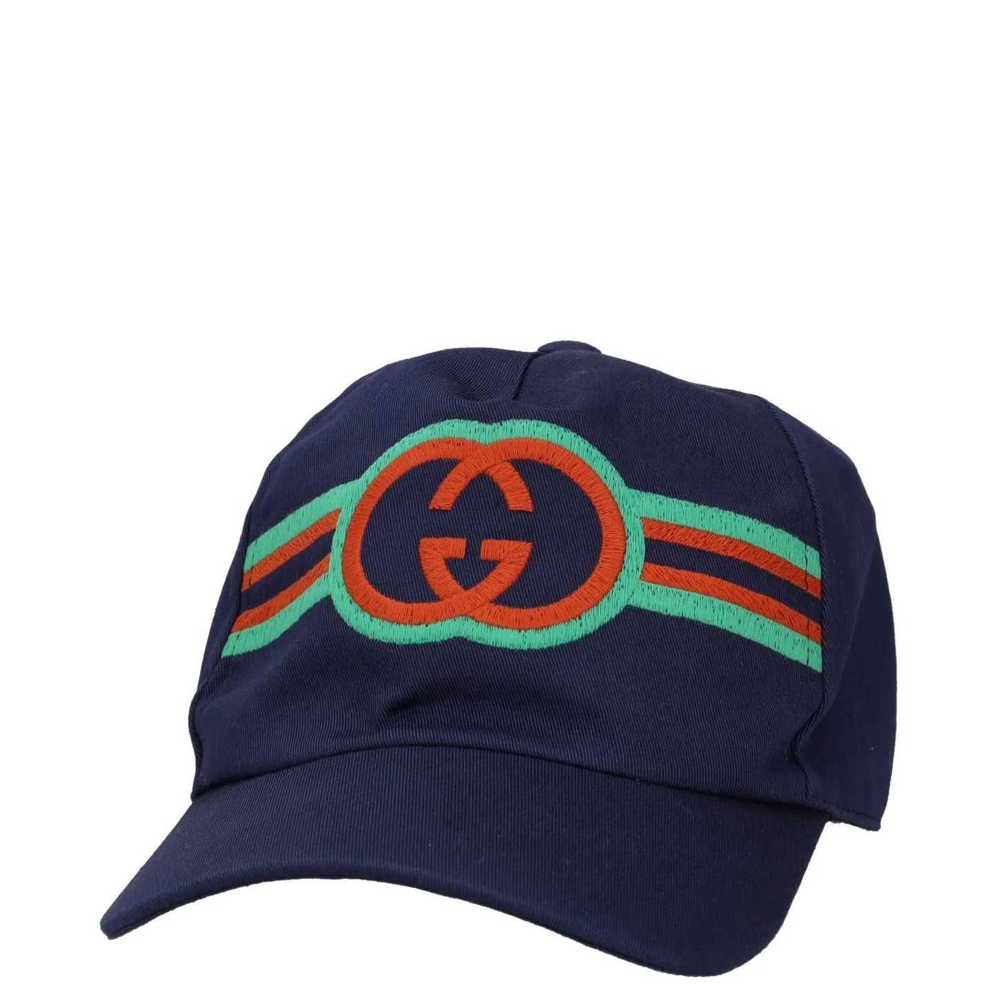 GUCCI KIDS Unisex Large Logo Baseball Hat Blue Red Green Cap Size S RRP 240 — View 2