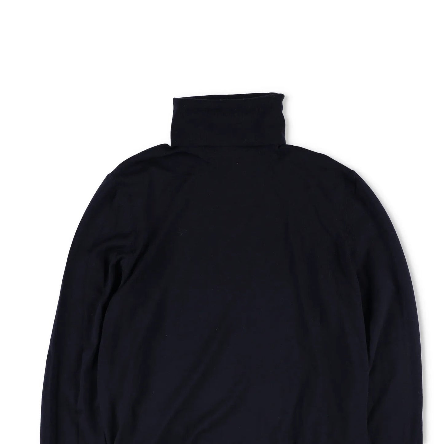 TOM FORD Mens Fine Gauge Merino Roll Neck Blue Turtleneck Jumper Size 48 RRP 930 — View 2