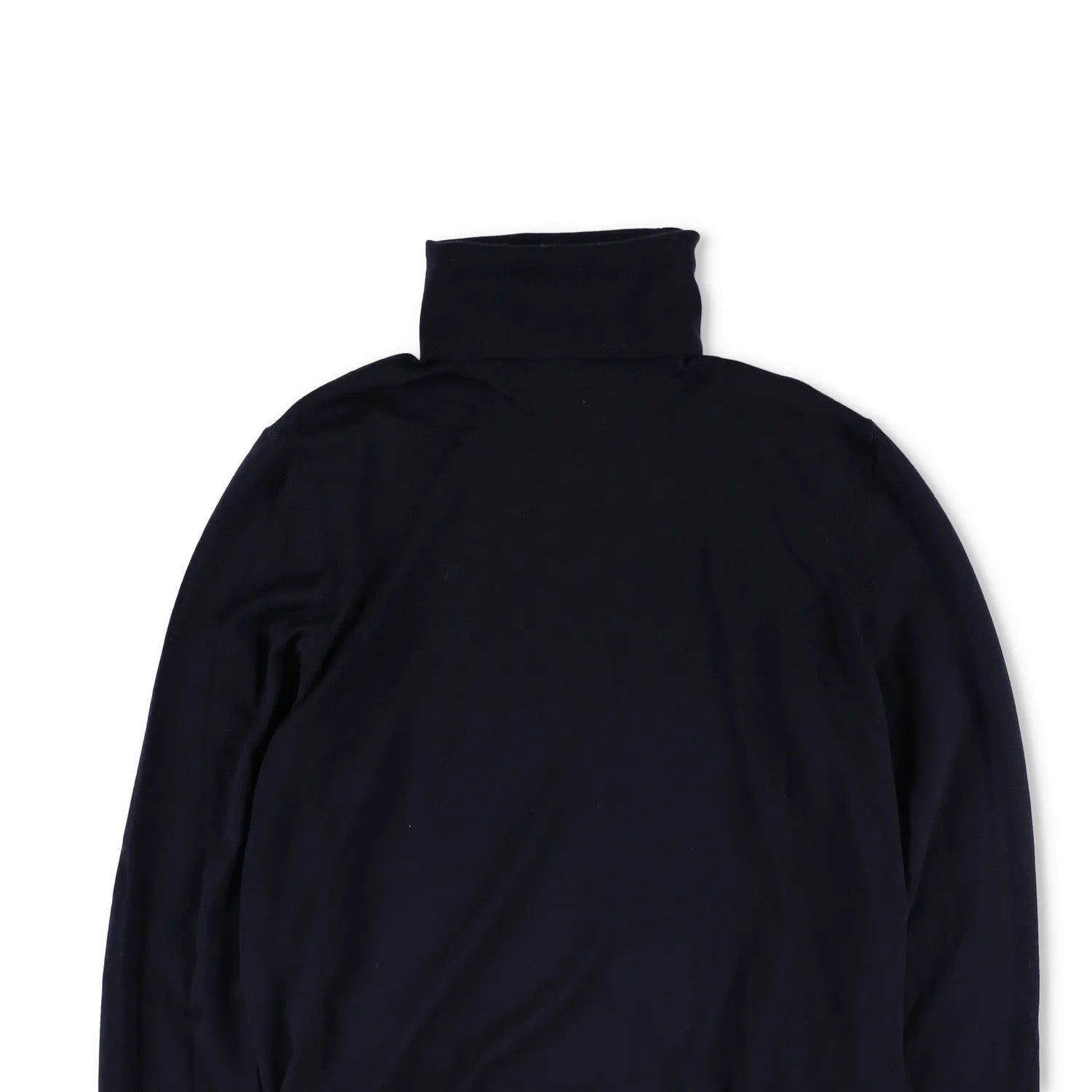 TOM FORD Mens Fine Gauge Merino Roll Neck Blue Turtleneck Jumper Size 48 RRP 930 — View 2