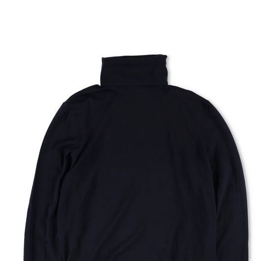 TOM FORD Mens Fine Gauge Merino Roll Neck Blue Turtleneck Jumper Size 48 RRP 930 — View 2