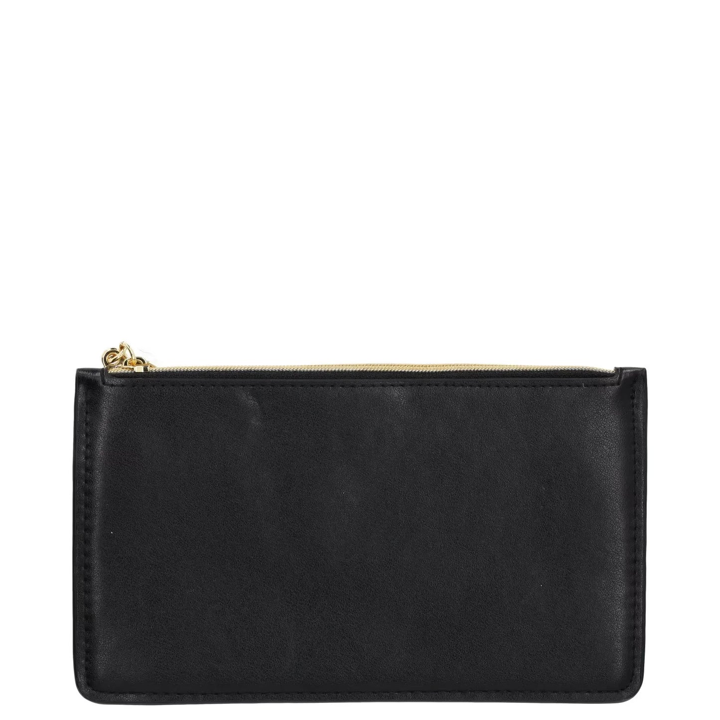 STELLA MCCARTNEY Womens Leather Wallet Zip-Around Black Size Small RRP 100 — View 2