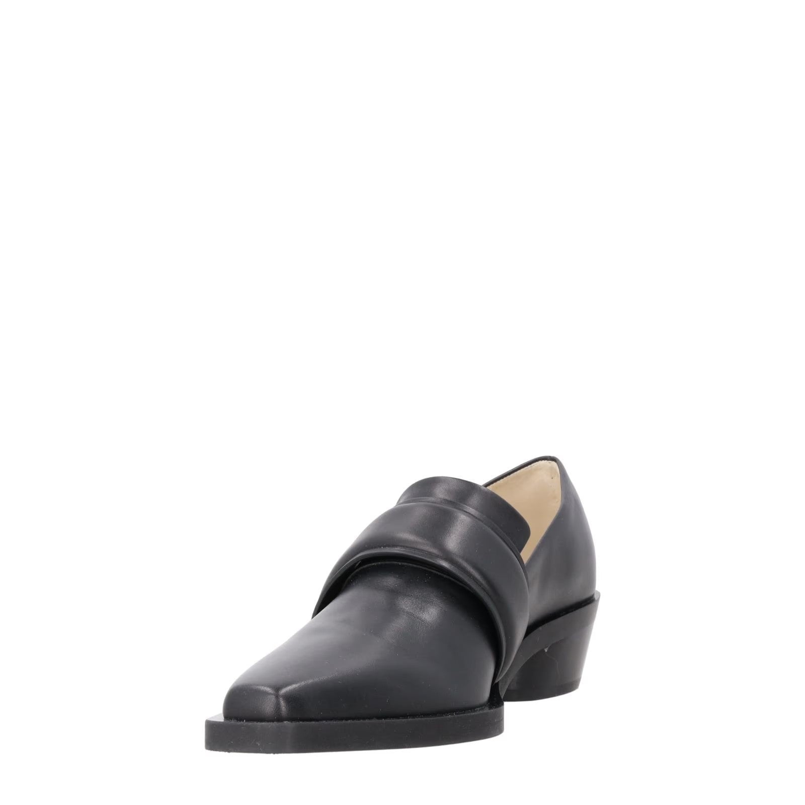 PROENZA SCHOULER Womens Bronco Loafers Black Leather Slip On EU 36 RRP 652.4 — View 3