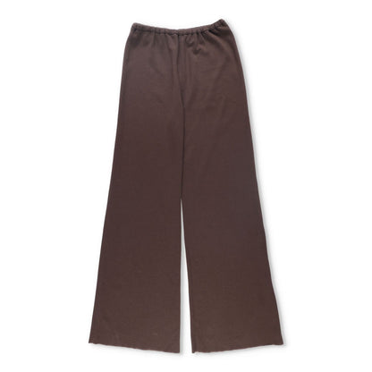 16ARLINGTON Womens Flared Joggers Wool Acrylic Blend Trousers Brown 12 RRP 680