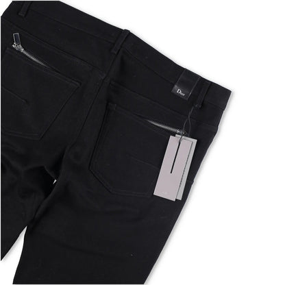 DIOR HOMME Mens Slim Fit Jeans Black Dior Logo Mid Rise Size 29 RRP 660 — View 6
