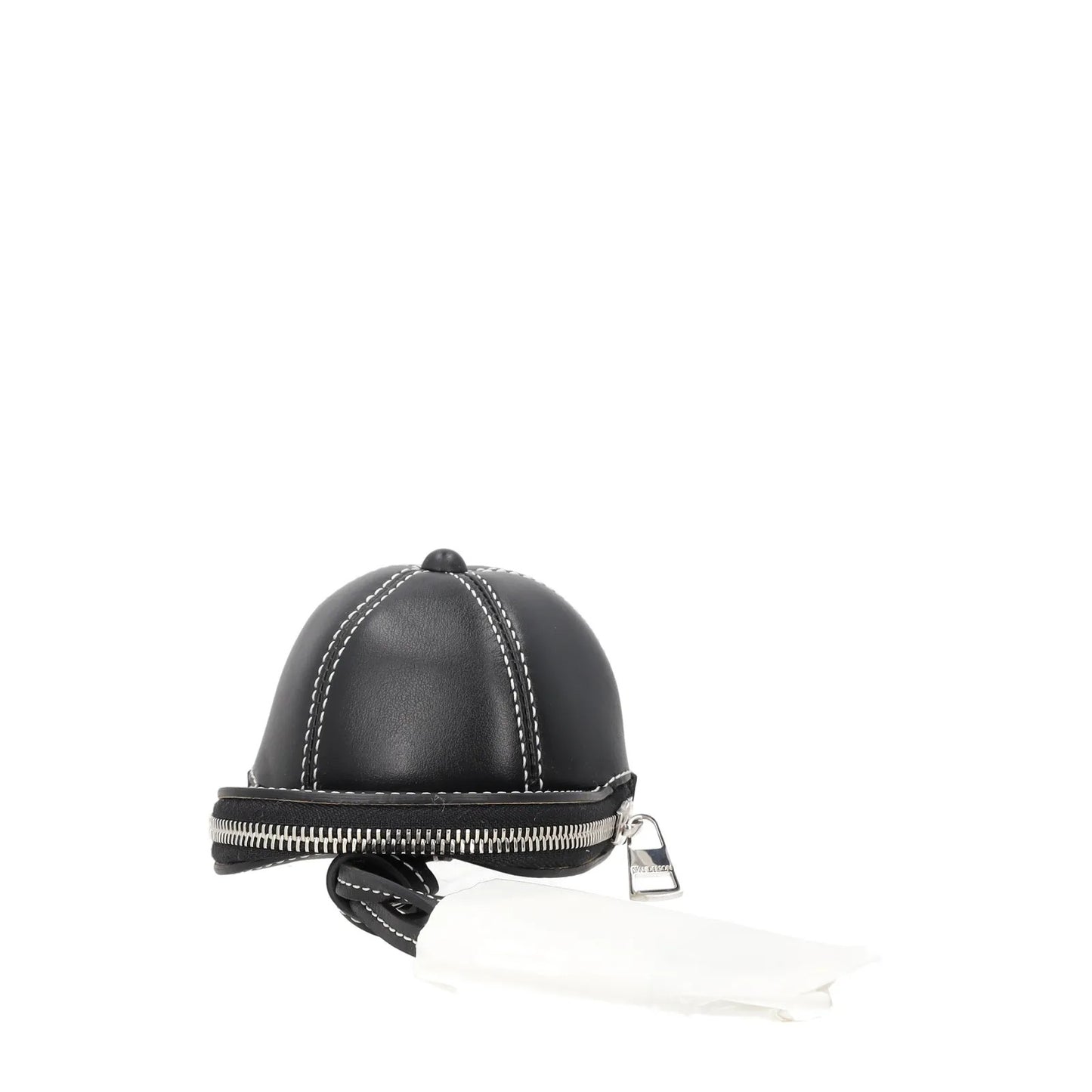 J.W. ANDERSON Womens Nano Cap Crossbody Bag Leather Black Size S RRP 295 — View 7