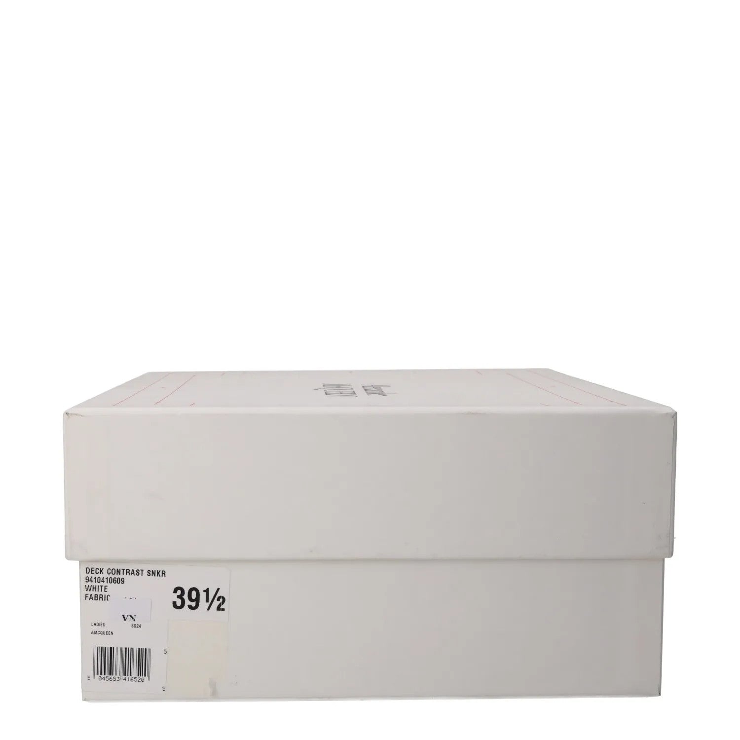ALEXANDER MCQUEEN Womens Deck Contrast Sneakers Fabric White Low EU 39.5 RRP 370 — View 11