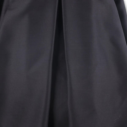 VERSACE Womens Midi Dress Pleated High Rise Wide Leg Silk Black 38 RRP 3520 — View 5