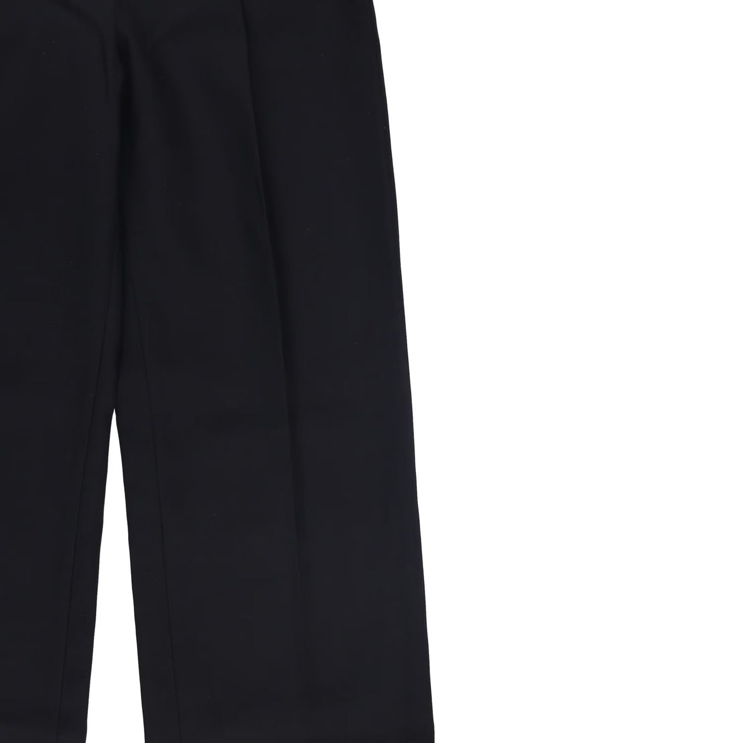 ALEXANDER WANG Womens High Waisted Pleated Trouser Logo Elastic Black 2 RRP 595 — View 3