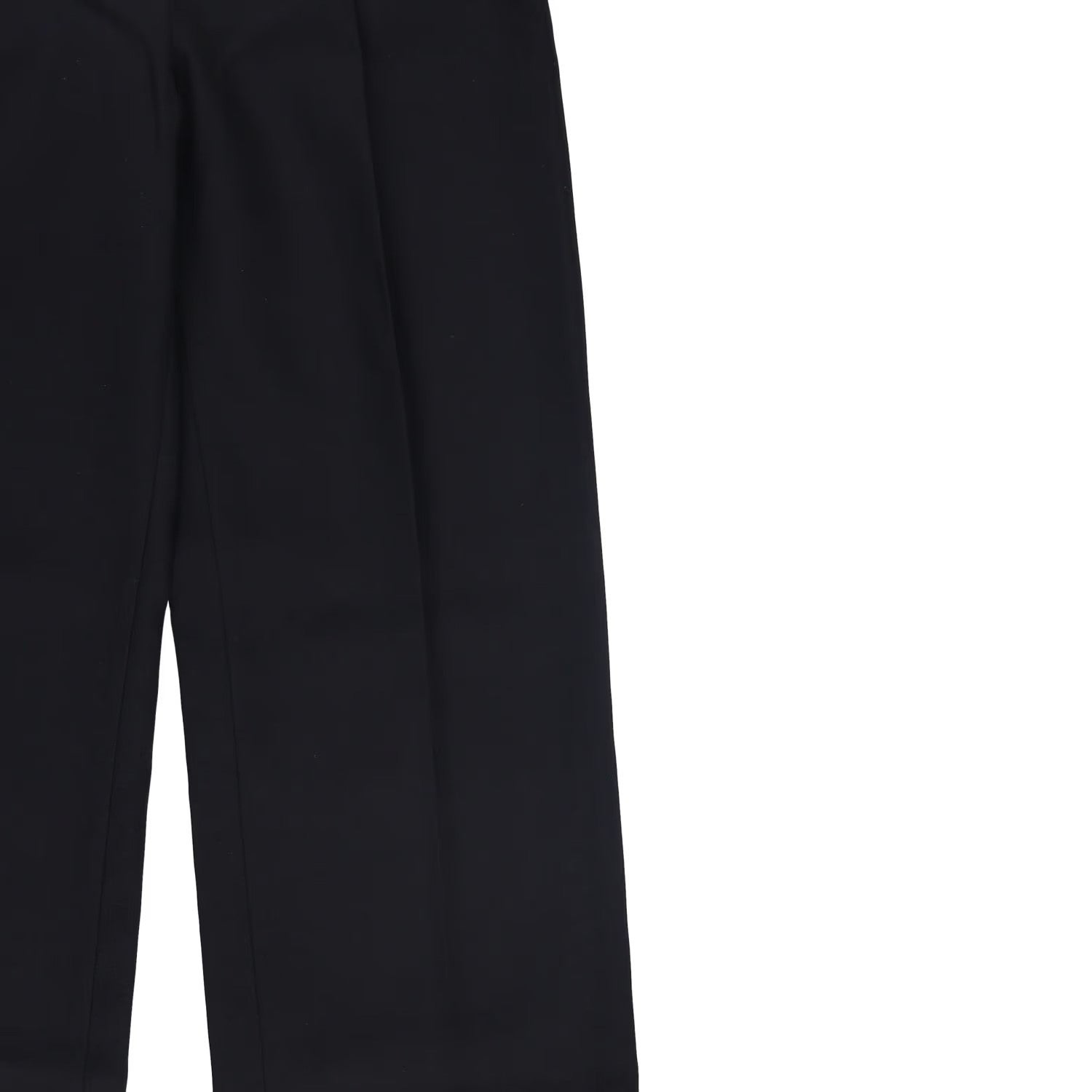 ALEXANDER WANG Womens High Waisted Pleated Trouser Logo Elastic Black 2 RRP 595 — View 3