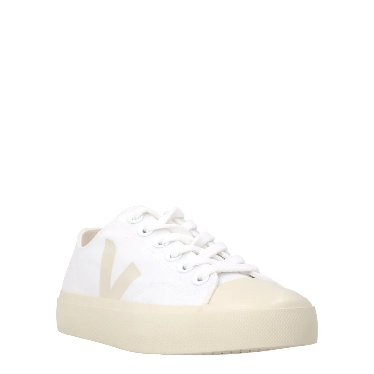 VEJA Womens Wata II Low White Canvas Sneakers Comfort Lace Up EU 37 RRP 120 — View 2