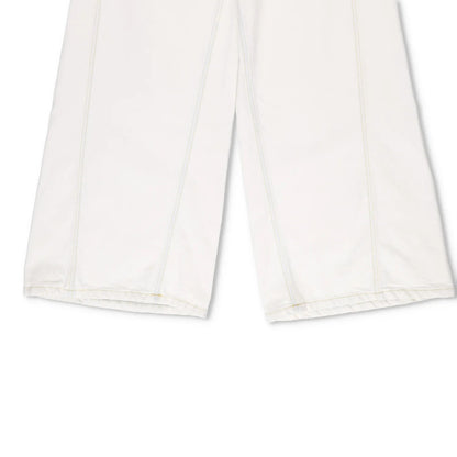MONCLER GENIUS X Alicia Keys Womens Wide Leg Jeans Neutrals High Waist 40 RRP525 — View 4