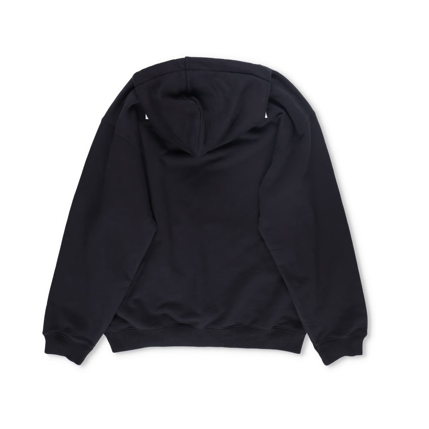 BALENCIAGA Mens Black Cotton Hoodie Long Sleeve Regular Fit Size S RRP 590 — View 7