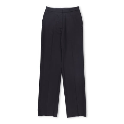 TOVE Womens Amie Tailored Trousers Slim Leg Black Pleated Flat Front 36 RRP 690