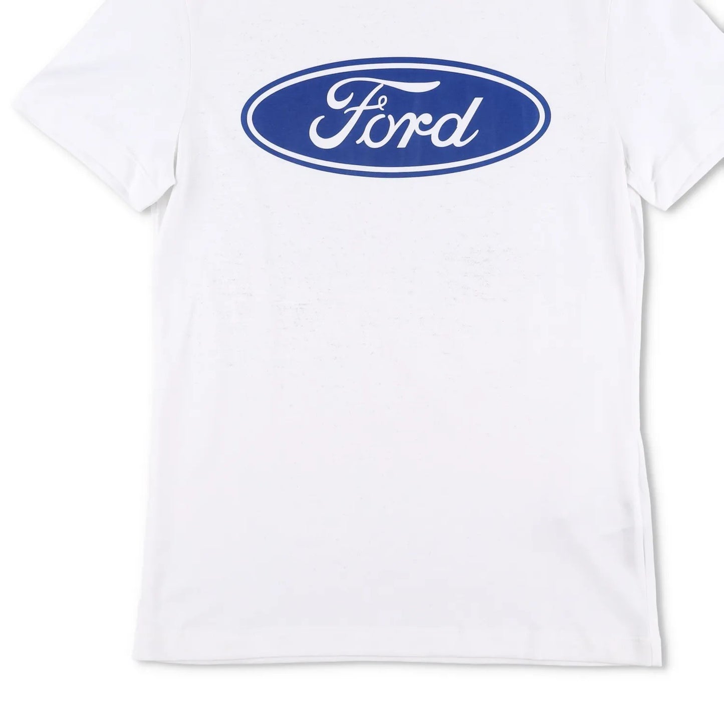 VERSACE Womens T-Shirt Large Ford Logo White Cotton Crew Neck Size XS RRP 200 — View 3