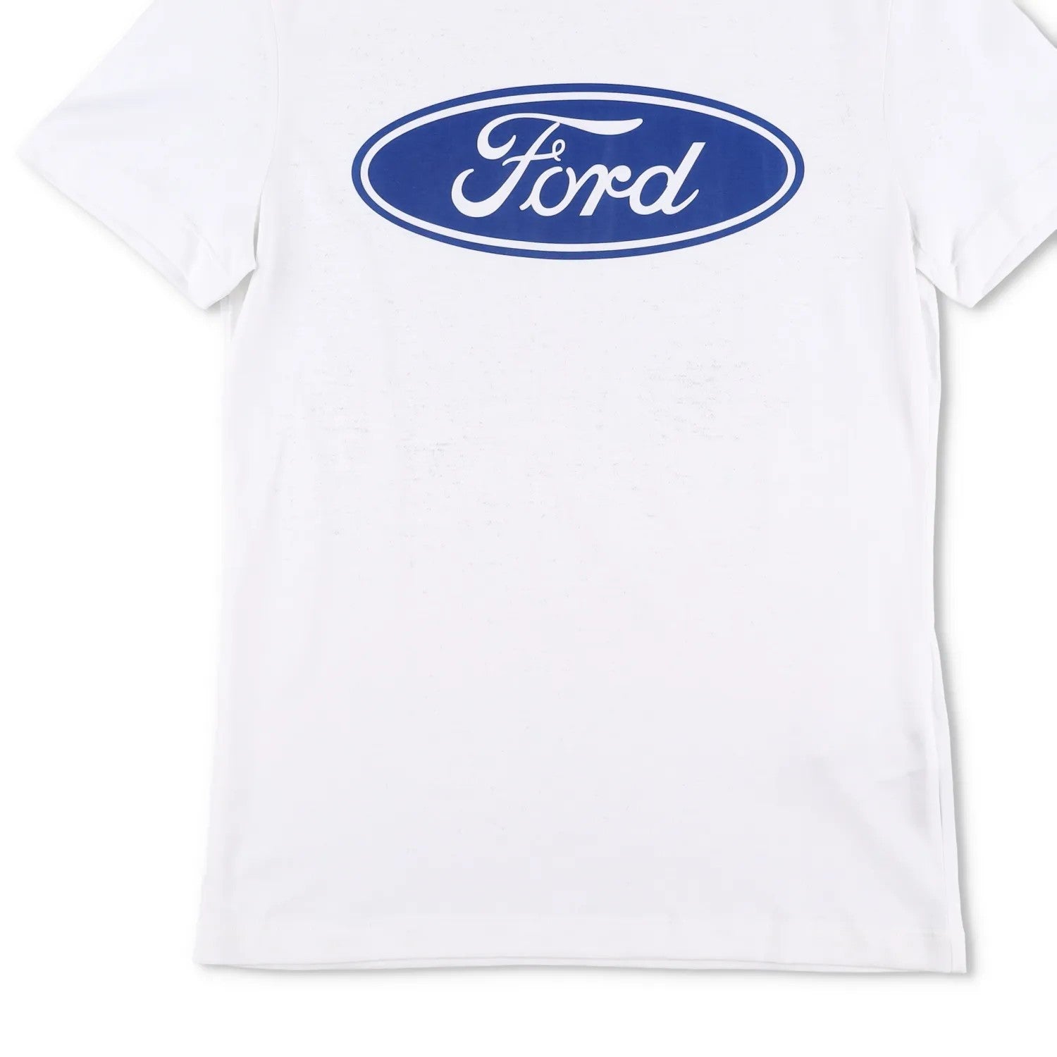 VERSACE Womens T-Shirt Large Ford Logo White Cotton Crew Neck Size XS RRP 200 — View 3
