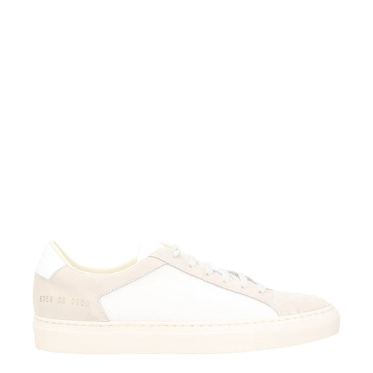 COMMON PROJECTS Womens Trainers White Leather Low Top Lace Up UK 5 RRP 420