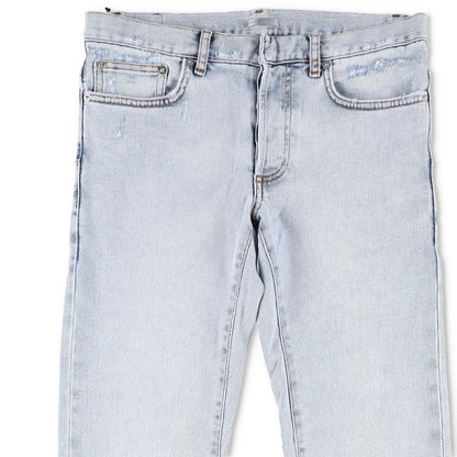 DIOR HOMME Mens Slim Fit Jeans Light Blue Wash Mid Rise Size 28 RRP 555 — View 2