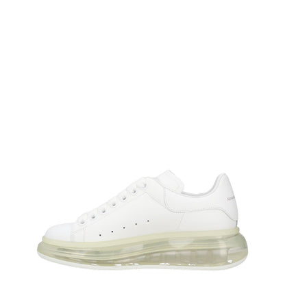 ALEXANDER MCQUEEN Womens White Leather Low Top See Through Sole UK 2.5 RRP 460 — View 4