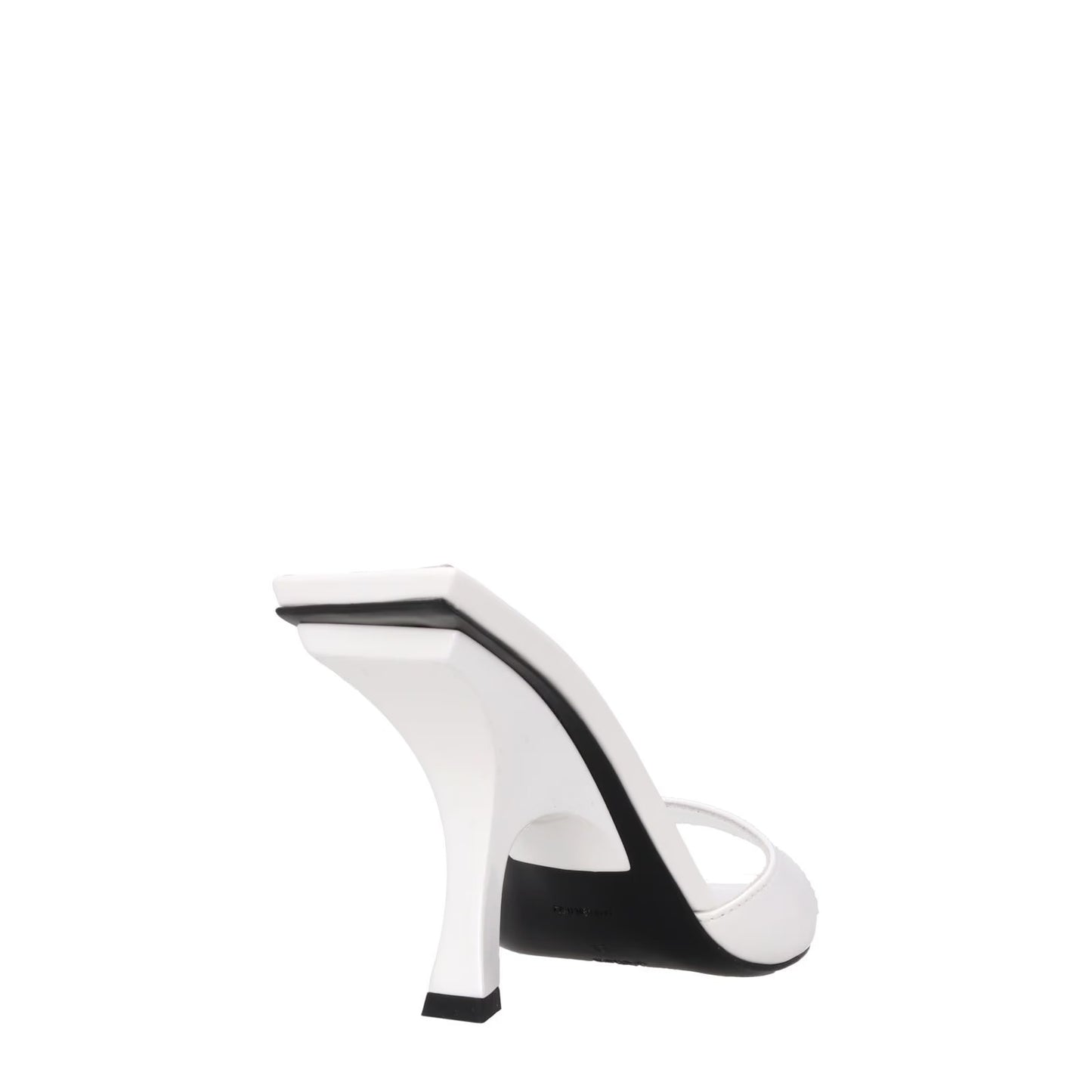 ATTICO Womens Ester Mule White Holographic Fabric Heel Spool Style EU35 RRP638.7 — View 6