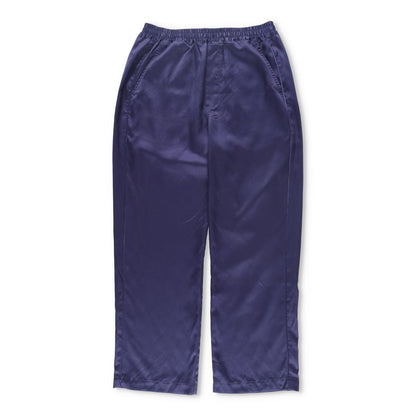 CDLP Mens Joggers Blue Lyocell Satin Straight Leg Slash Pocket Size 48 RRP 170