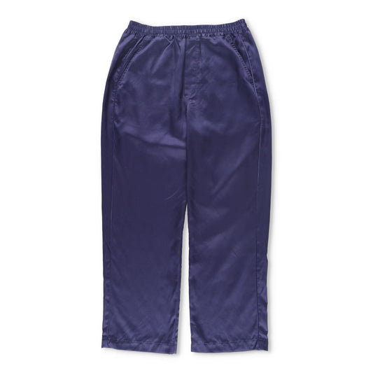 CDLP Mens Joggers Blue Lyocell Satin Straight Leg Slash Pocket Size 48 RRP 170