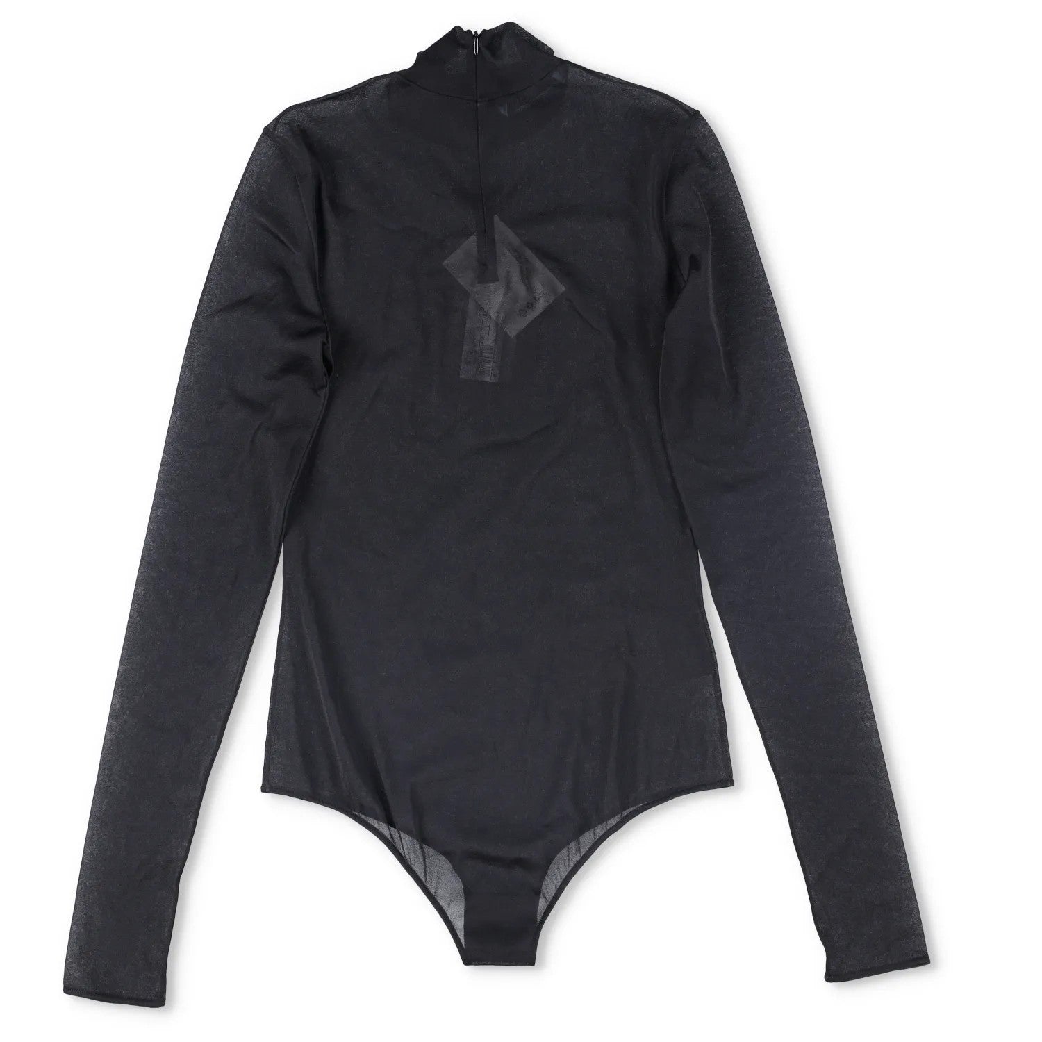 PRADA Womens Allinone Bodysuit High Neck Long Sleeve Fitted Black 38 RRP 770 — View 5