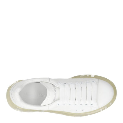 ALEXANDER MCQUEEN Womens White Leather Low Top See Through Sole UK 3 RRP 587 — View 7