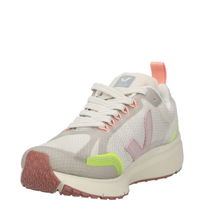 VEJA Womens Trainer Grey Synthetic Low Top Lace Up Multicolour Upper UK 3 RRP140 — View 3