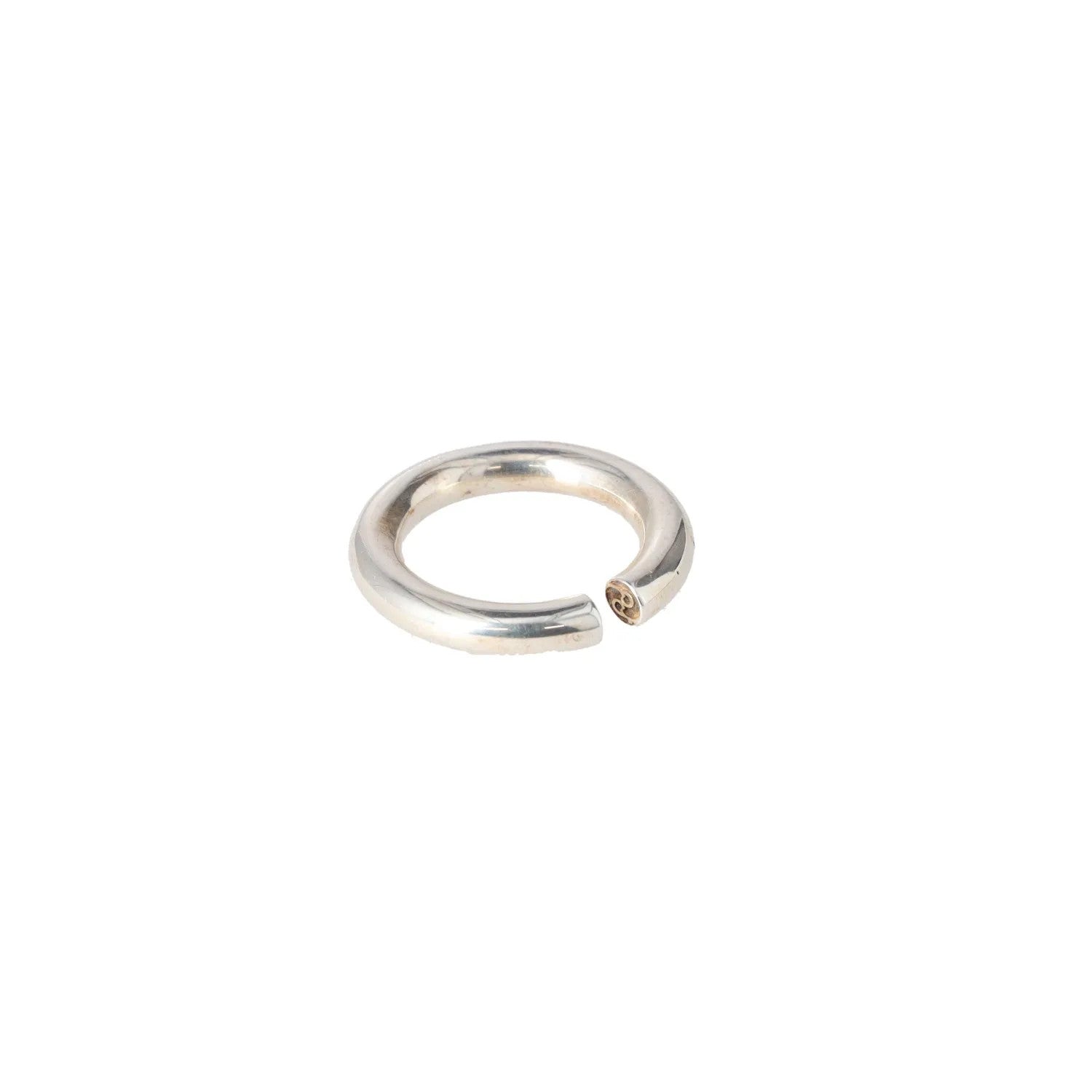 ALL BLUES Womens Ring Gold Sterling Silver Ring Gold Finish Size 58 RRP 150 — View 6