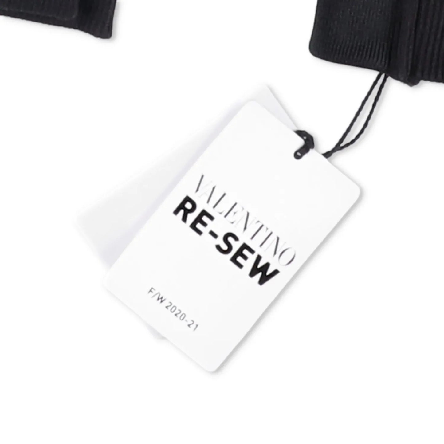 VALENTINO Mens Jumper Cotton Polyester Blend Black Crew Neck Size M RRP 1400 — View 6