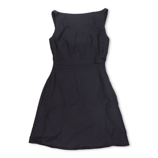 VALENTINO Womens Dress Black Sleeveless Knee Length Boat Neck Pullover RRP 400