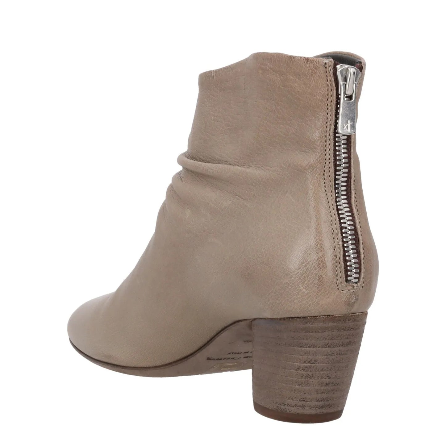 OFFICINE CREATIVE Womens Ankle Boots Leather Grey Mid Heel Zip UK 5 RRP 550 — View 5