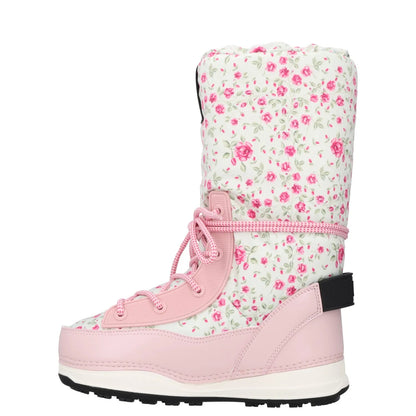 BOGNER Womens Snowboot Multicoloured Pink White Synthetic High Top UK 2.5 RRP275 — View 4