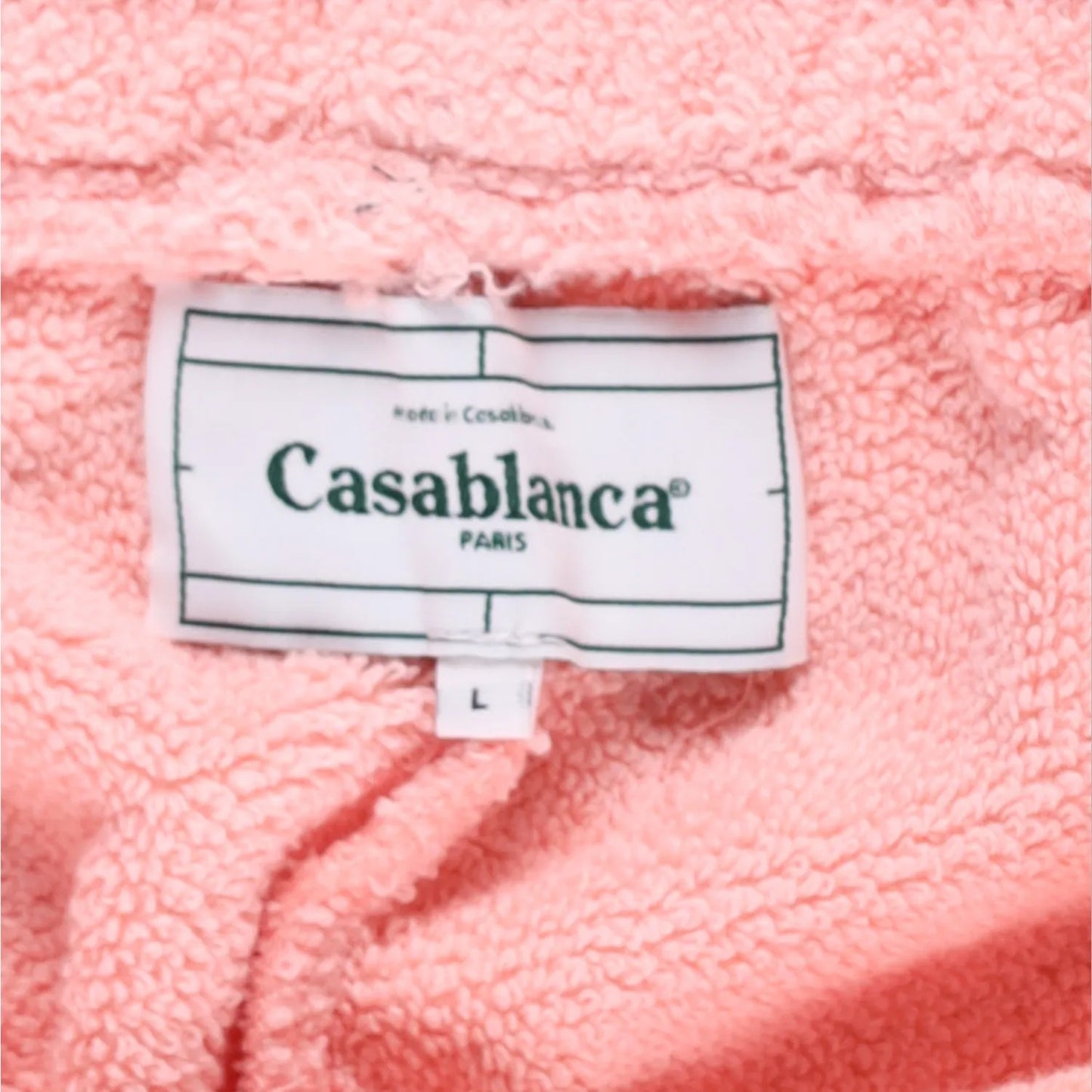 CASABLANCA Womens Joggers Pink Elastic Drawstring Waist Pockets Size L RRP 300 — View 5