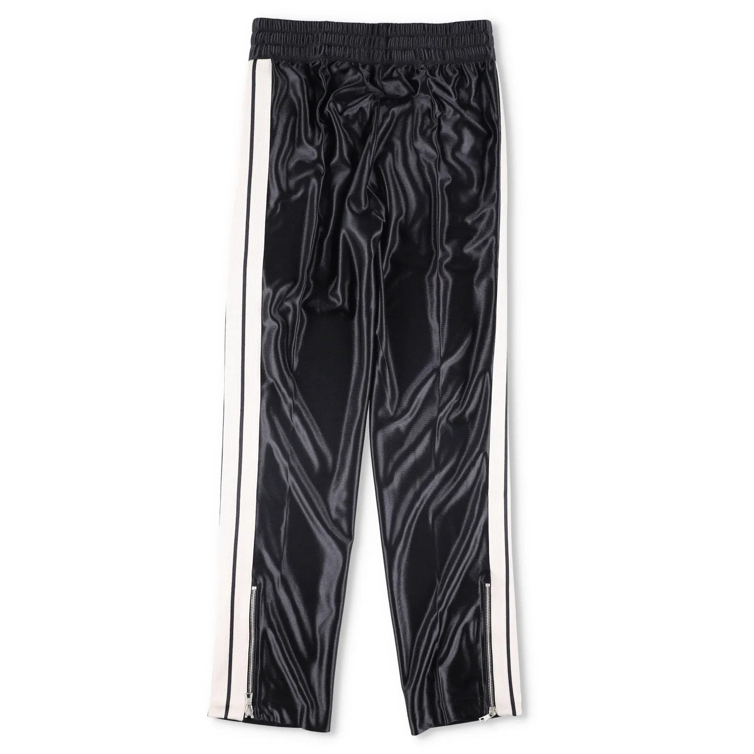 MONCLER GENIUSXPalm Angels Womens Shiny Side Stripe Track Pants Black XS RRP375 — View 5