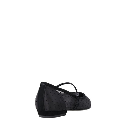 TORY BURCH Black Mesh Mary Jane Flats Comfort Double Buckle US6.5 RRP323 — View 6