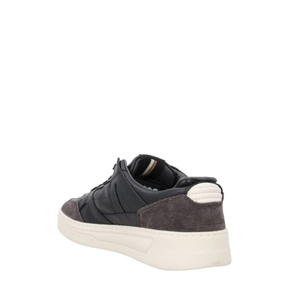 HUGO BOSS Mens Baltimore Sneakers Low Top Lace Up Black White Sole EU36.5 RRP214 — View 5