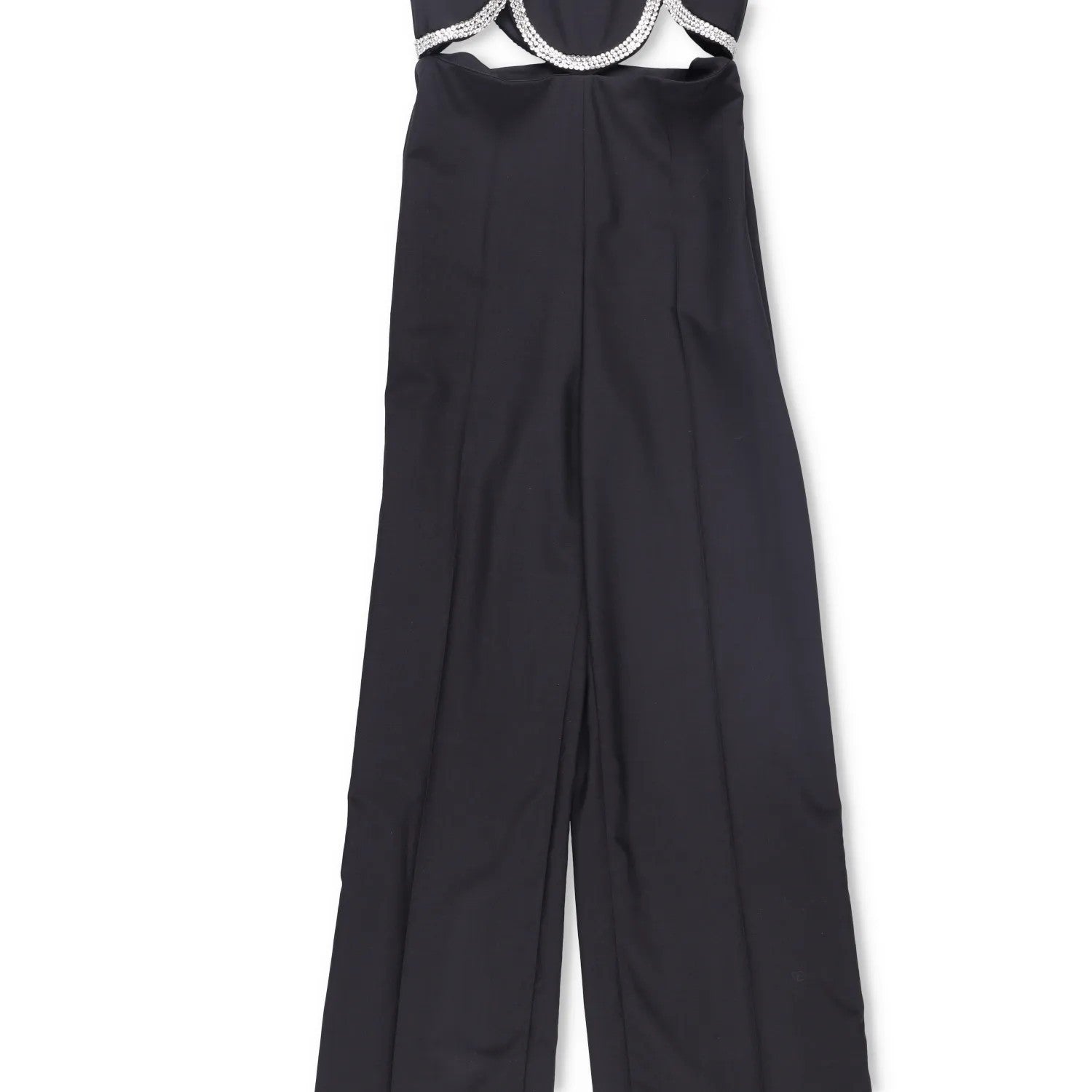VALENTINO GARAVANI Womens Jumpsuit Embroidered One-Piece Black Size 38 RRP 5690 — View 3