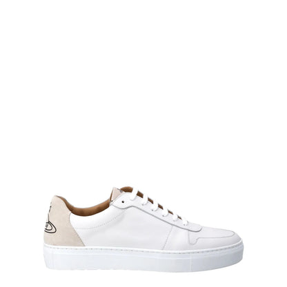 VIVIENNE WESTWOOD Womens Sneaker Leather White Comfort Low Top Laced UK 8 RRP365