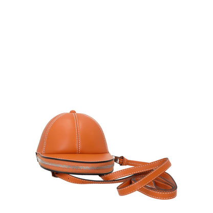 J.W. ANDERSON Womens Midi Cap Crossbody Bag Leather Orange Size M RRP 490 — View 6