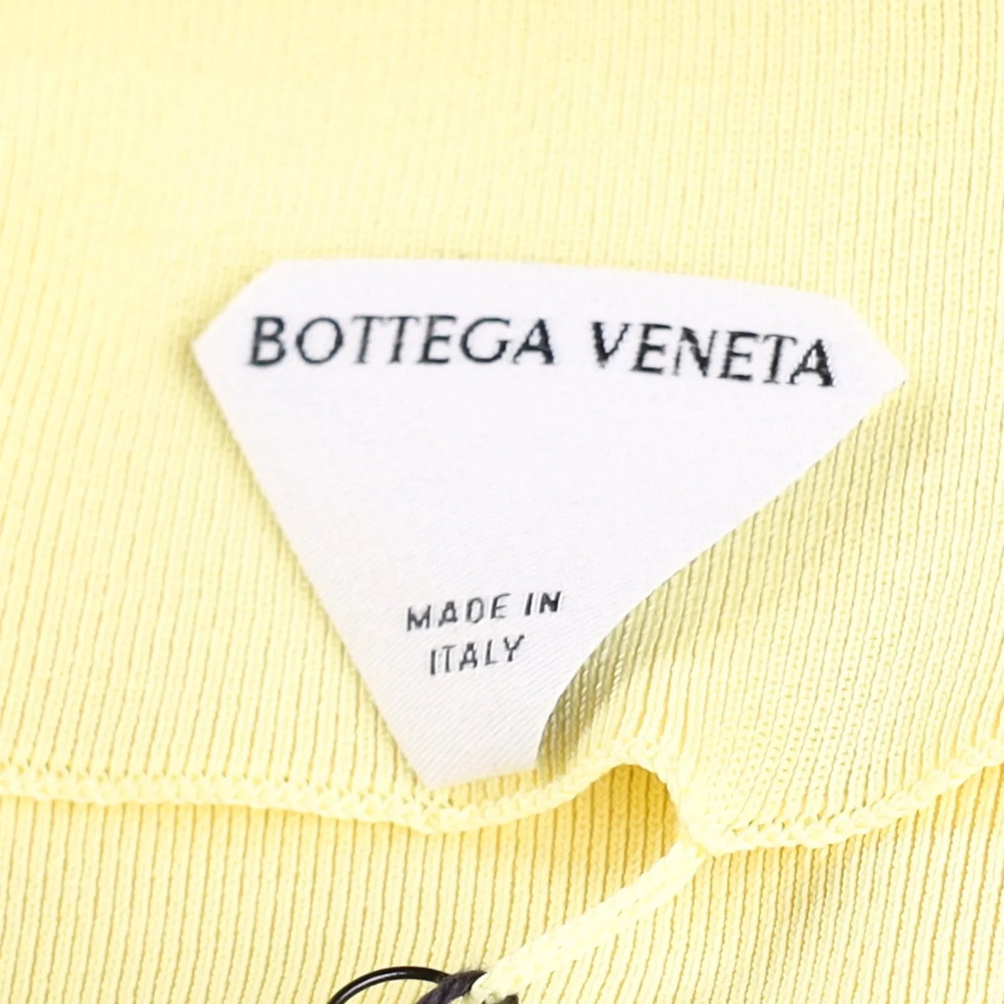 BOTTEGA VENETA Womens Dress Sleeveless Knee Length Yellow Chain Strap M RRP 1970 — View 5