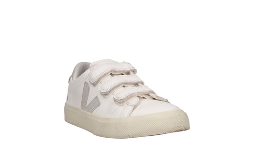 VEJA Womens Recife Low Top Strappy Sneaker Leather Neutral Logo UK 4 RRP 155 — View 2