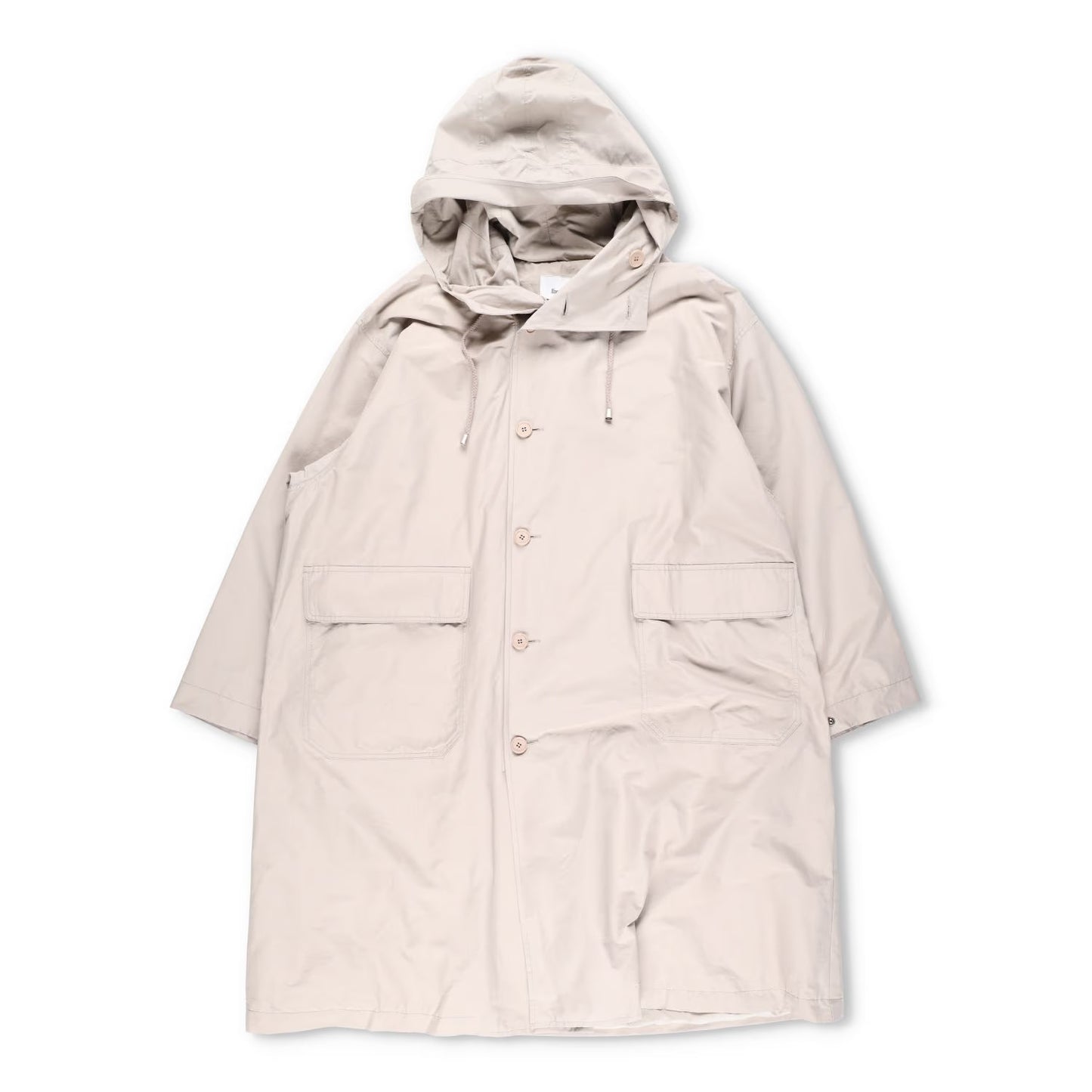 THE FRANKIE SHOP Womens Parka Jacket Cotton Nylon Blend Beige Size XS - S RRP350