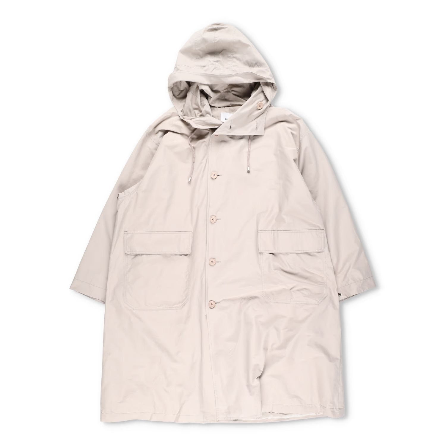 THE FRANKIE SHOP Womens Parka Jacket Cotton Nylon Blend Beige Size XS - S RRP350
