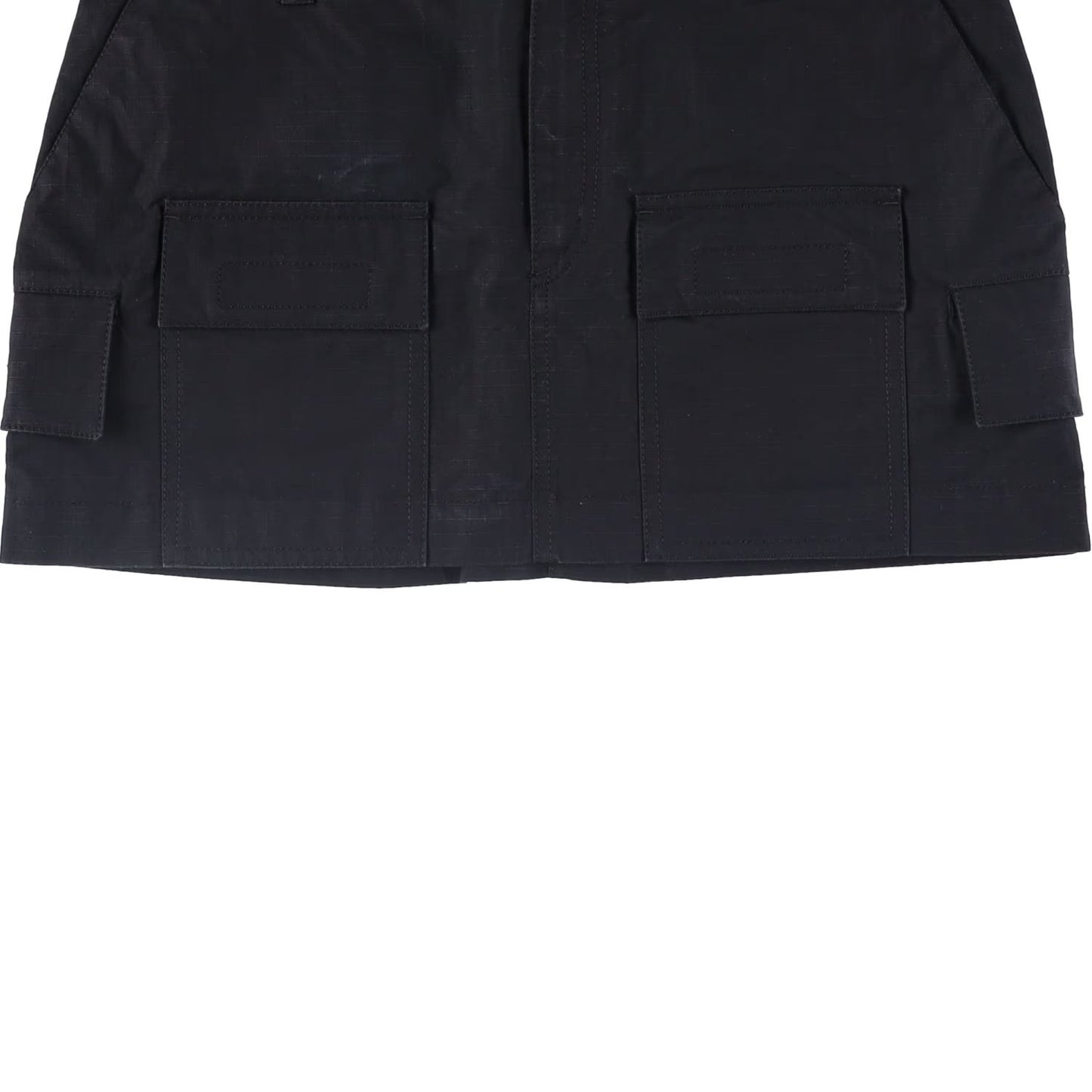 WARDROBE NYC Womens Cargo Mini Skirt Black  Cotton Twill Short Buttoned M RRP575 — View 4