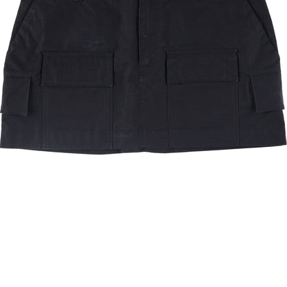 WARDROBE NYC Womens Cargo Mini Skirt Black  Cotton Twill Short Buttoned M RRP575 — View 4